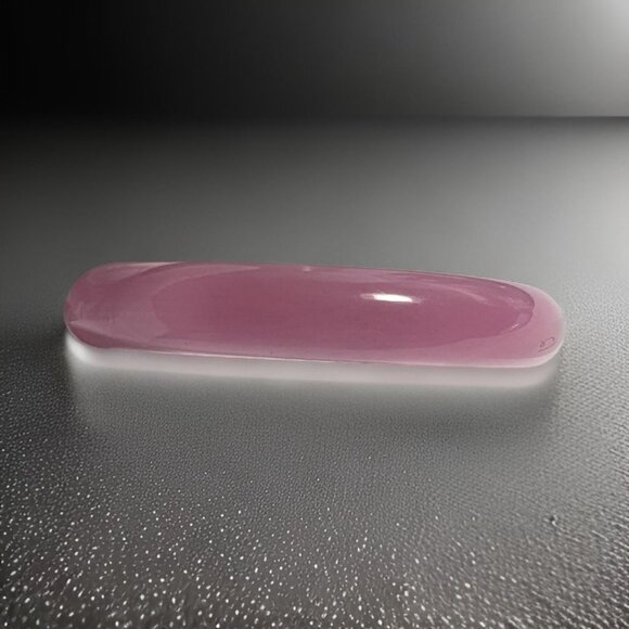 Pink Jade Bangle - Picture 10 of 11